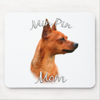 Miniature Pinscher (rust) Mom 2 Mouse Pad