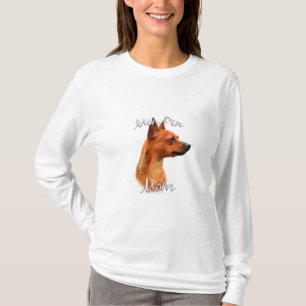 Miniature Pinscher (rust) Mom 2 T-Shirt