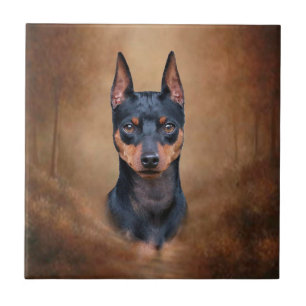 Miniature Pinscher Tile