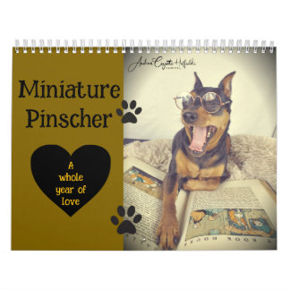 Miniature Pinscher Year Calendar