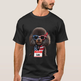 Miniature Poodle Dog Leo Men Women Kids Boys Girls T-Shirt