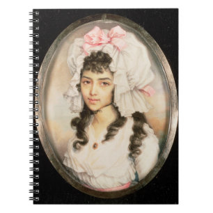 Miniature Portrait of a Girl Notebook