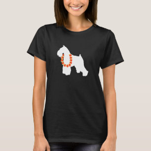 Miniature Schnauzer Aloha Hawaiian Lei Dog T-Shirt
