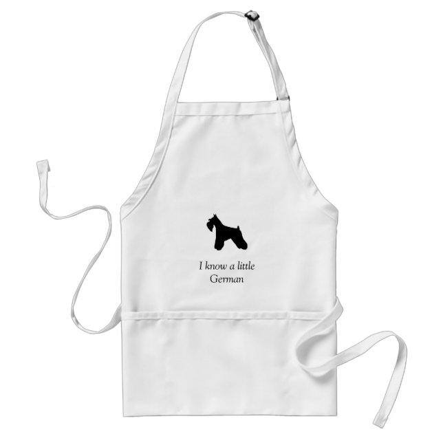 Miniature Schnauzer Apron (Front)