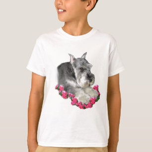 Miniature Schnauzer Art Gifts T-Shirt