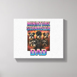 Miniature Schnauzer Canvas Print