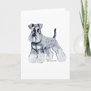 Miniature Schnauzer Card