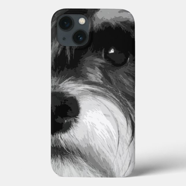 Miniature Schnauzer Case-Mate iPhone Case (Back)