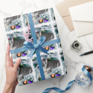 Miniature Schnauzer Christmas Wrapping Paper
