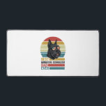 Miniature Schnauzer Dad Vintage Patriotic Shirt De Desk Mat<br><div class="desc">Miniature Schnauzer Dad Vintage Patriotic Shirt Design</div>