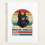 Miniature Schnauzer Dad Vintage Patriotic Shirt De Planner<br><div class="desc">Miniature Schnauzer Dad Vintage Patriotic Shirt Design</div>