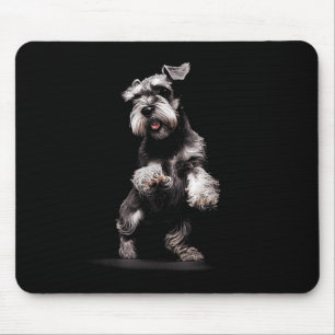 Miniature Schnauzer Dog Art Miniature Schnauzer Mouse Pad
