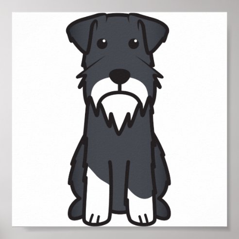 Miniature Schnauzer Posters, Prints & Poster Printing | Zazzle CA