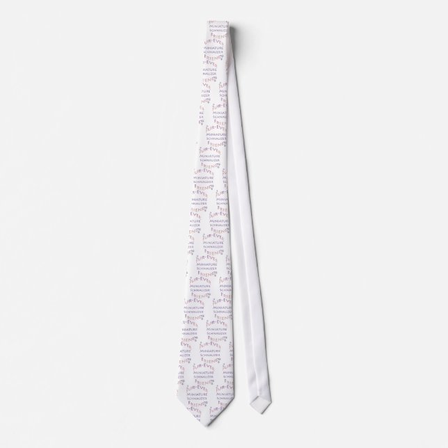 Miniature Schnauzer  Furever Tie (Front)