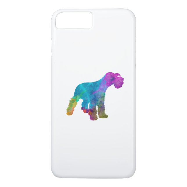 Miniature Schnauzer in watercolor Case-Mate iPhone Case (Back)