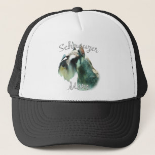 Miniature Schnauzer Mom 2 Trucker Hat