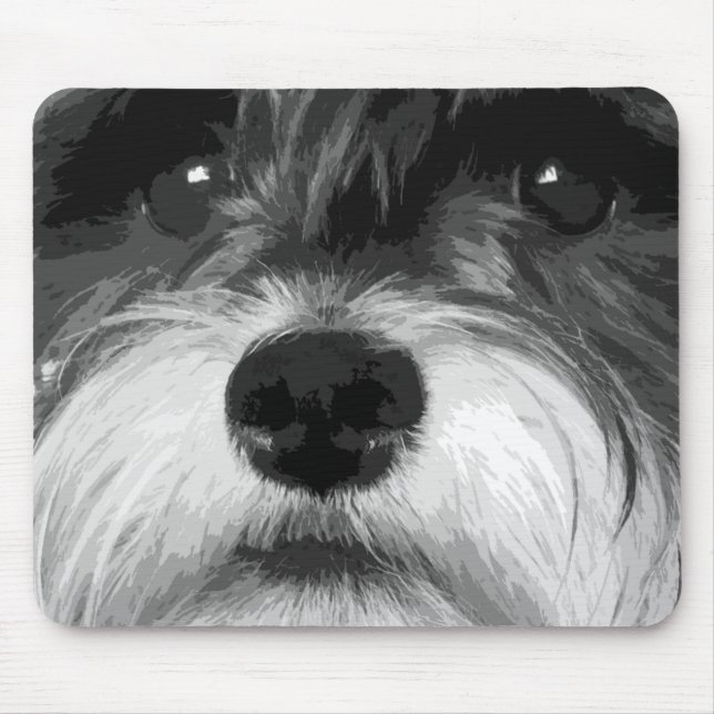 Miniature Schnauzer Mouse Pad (Front)