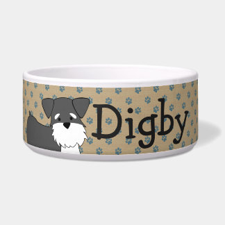 Miniature Schnauzer Pet Bowl