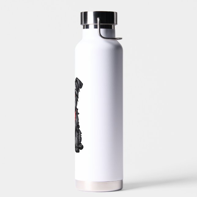 Miniature Schnauzer puppy  Water Bottle (Left)