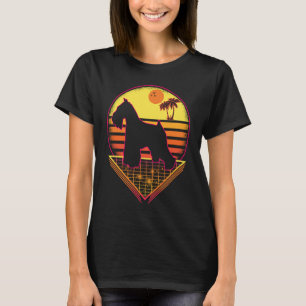 Miniature Schnauzer Retro Sunset Vintage Dog T-Shirt