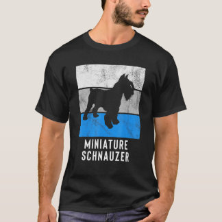 Miniature Schnauzer Retro T-Shirt