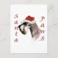 Miniature Schnauzer Santa Paws