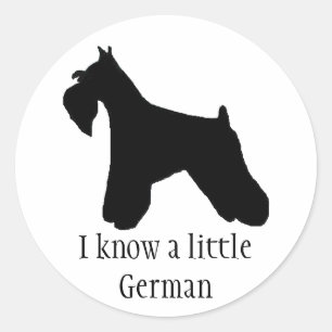 Miniature Schnauzer Sticker