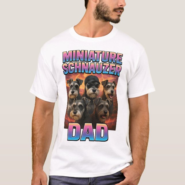 Miniature Schnauzer T-Shirt (Front)