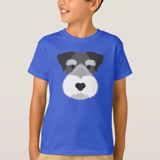 Miniature Schnauzer T-Shirt (Front)