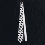 Miniature Schnauzer Tie<br><div class="desc">Miniature  Schnauzer neck tie. Schnauzers-Rule.com</div>