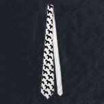 Miniature Schnauzer Tie<br><div class="desc">Miniature Schnauzer neck tie. Schnauzers-Rule.com</div>