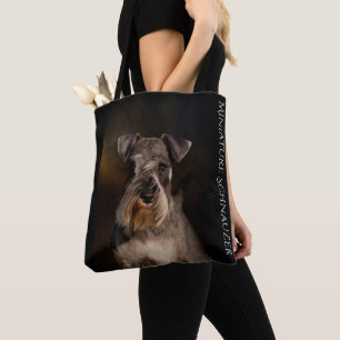 Miniature Schnauzer Tote Bag