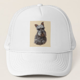 Miniature Schnauzer Trucker Hat