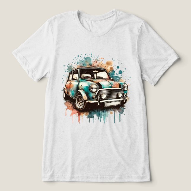 Minicar Tri-Blend Shirt (Design Front)