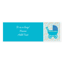 Minicard Faire-part de naissance bébé