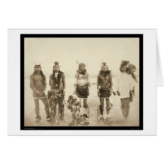 Miniconjou Danseuses indiennes d'herbe SD 1890