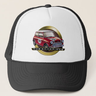 MiniCooper S red Trucker Hat