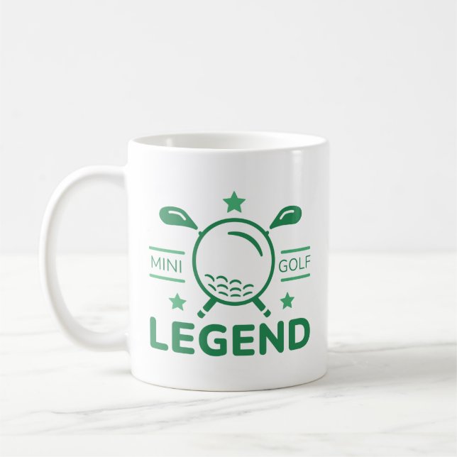 Minigolf Legend Coffee Mug (Left)