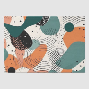 Minimal Abstract Seamless Pattern - Geometric (12) Tissue Paper