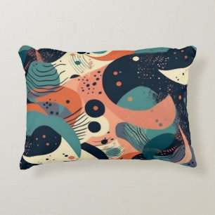 Minimal Abstract Seamless Pattern - Geometric (13) Accent Pillow