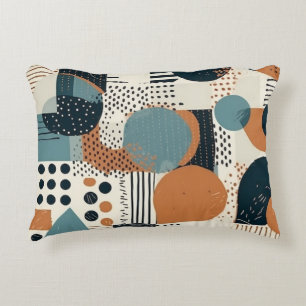 Minimal Abstract Seamless Pattern - Geometric (14) Accent Pillow