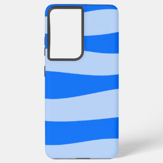 Minimal alternating blue samsung galaxy case