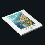 Minimal Amalfi Coast Italy Vintage Travel Notepad<br><div class="desc">Capture the timeless beauty of the Amalfi Coast in italy with this vintage-inspired Amalfi Coast Notepad! Featuring iconic elements of the italian travel destination this design brings Italy's rich heritage to life. Perfect as a travel souvenir or a thoughtful gift, this product features a classic travel artwork. Whether you’re reminiscing...</div>