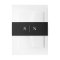 Minimal and Chic | Black and White Monogram