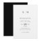 Minimal and Chic | Black Reverse Wedding