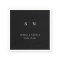 Minimal and Chic | Black Wedding