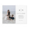 Minimal and Chic | Photo Wedding Save the Date