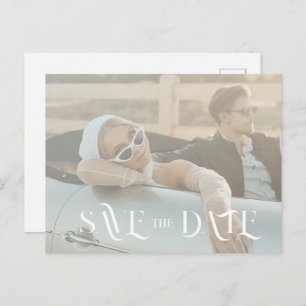 Minimal and chic Save The Date Invitation