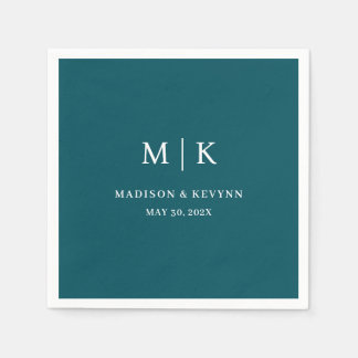 Minimal and Chic | Wedding Napkins