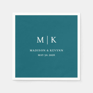 Minimal and Chic | Wedding Napkins